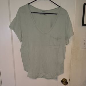 Abercrombie & Fitch | Light Green Short Sleeve Tee